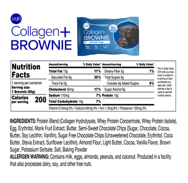 Chocolate Fudge Collagen + Brownie
